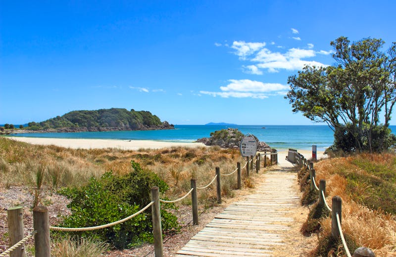 Strand von Tauranga - ©reindo - stock.adobe.com