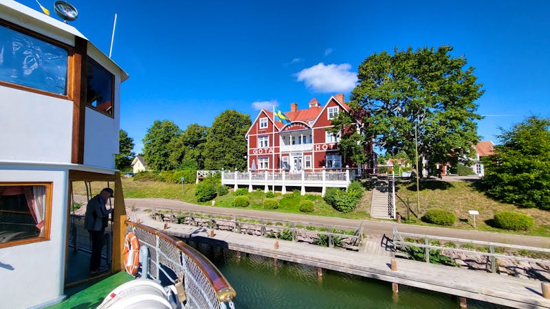 Kreuzfahrt auf dem Göta-Kanal - Göta Hotel in Borensberg - ©Franziska Bergmann - Eberhardt TRAVEL