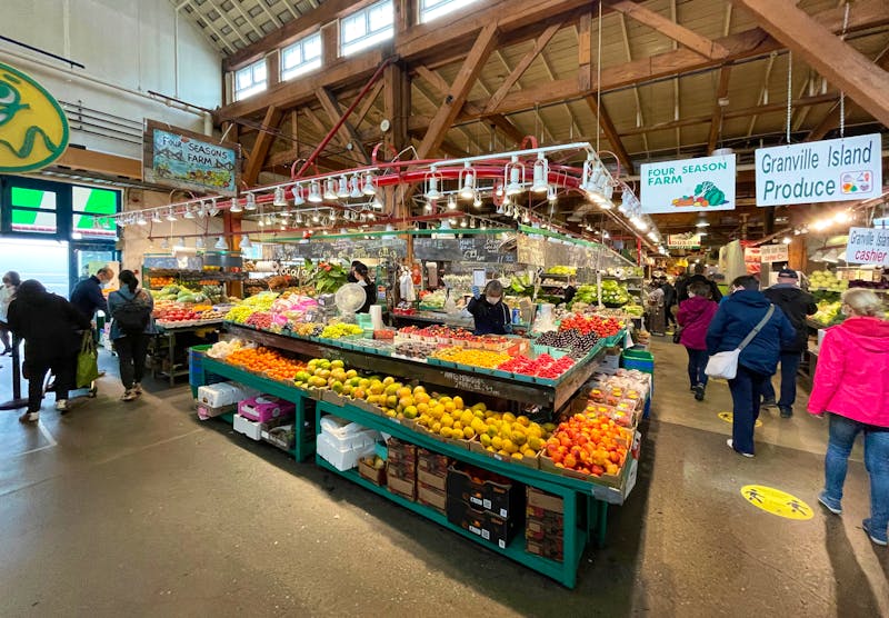 Vancouver - Mittagspause in Granville Island - ©Jacob Spangenberg - Eberhardt TRAVEL