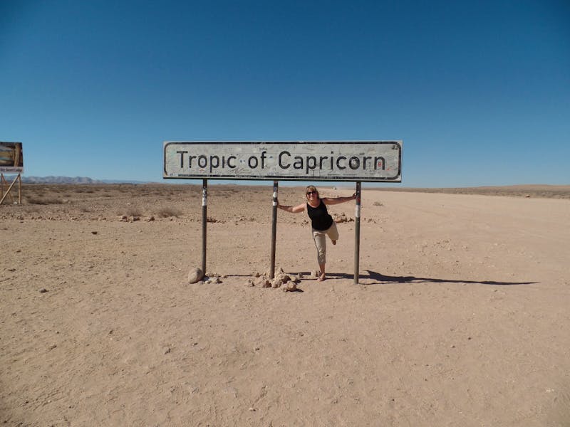 Namibia – Tropic of Capricorn – südlicher Wendekreis - ©Franziska Bergmann
