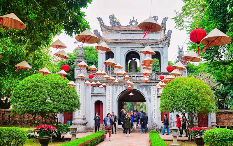Hanoi - Tempel der Literatur - ©Roman Babakin - stock.adobe.com