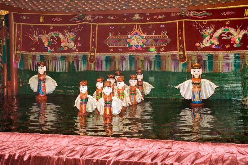Hanoi - Wasserpuppen-Theater - ©Frank Eckgold - stock.adobe.com