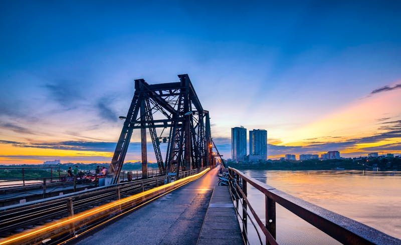 Hanoi - Long Bien-Eisenbahnbrücke - &copy;VietDung - stock.adobe.com
