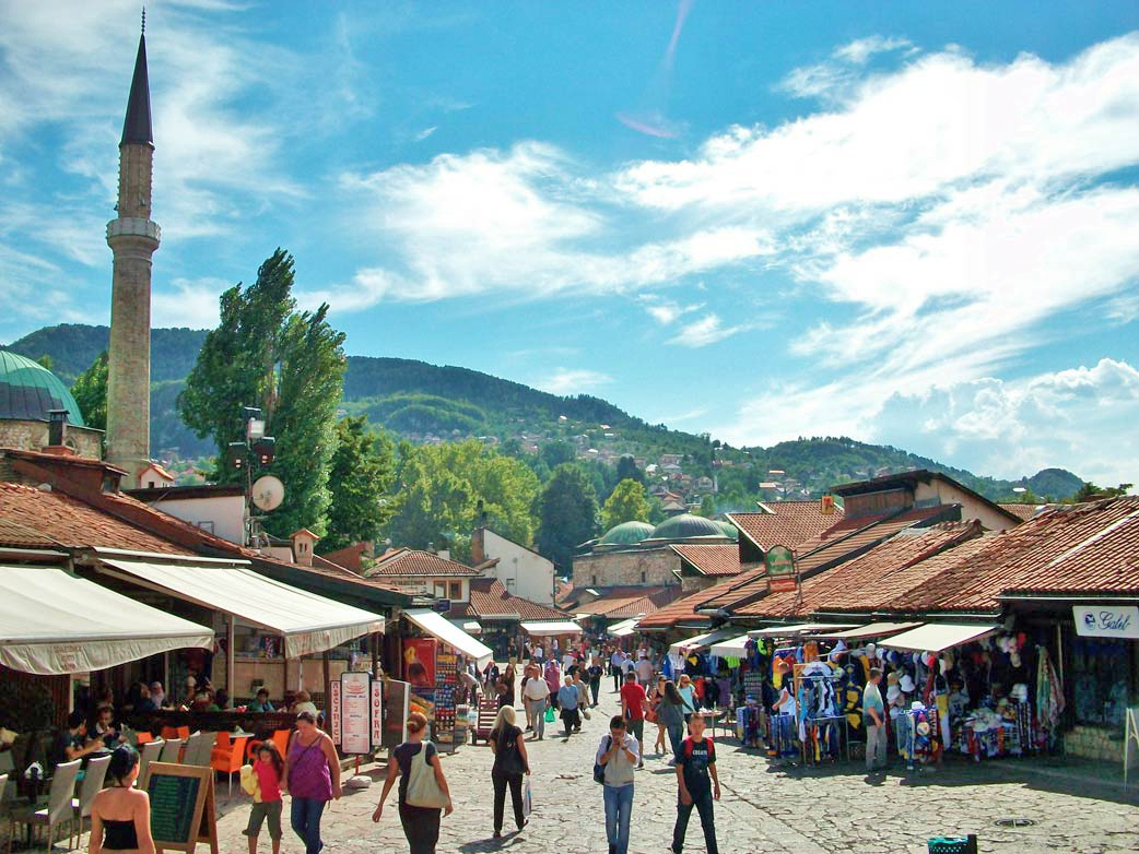 Sarajevo: Orientalisches Treiben