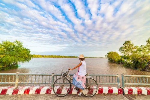 Mekong-Delta in Vietnam - Ausflug mit dem Fahrrad &ndash; &copy; fabio lamanna - stock.adobe.com
