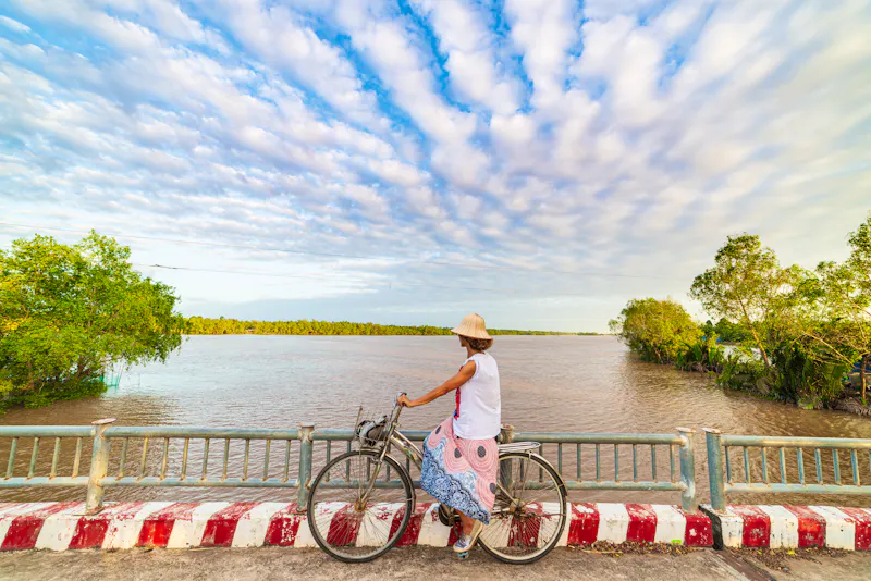 Mekong-Delta in Vietnam - Ausflug mit dem Fahrrad - &copy;fabio lamanna - stock.adobe.com