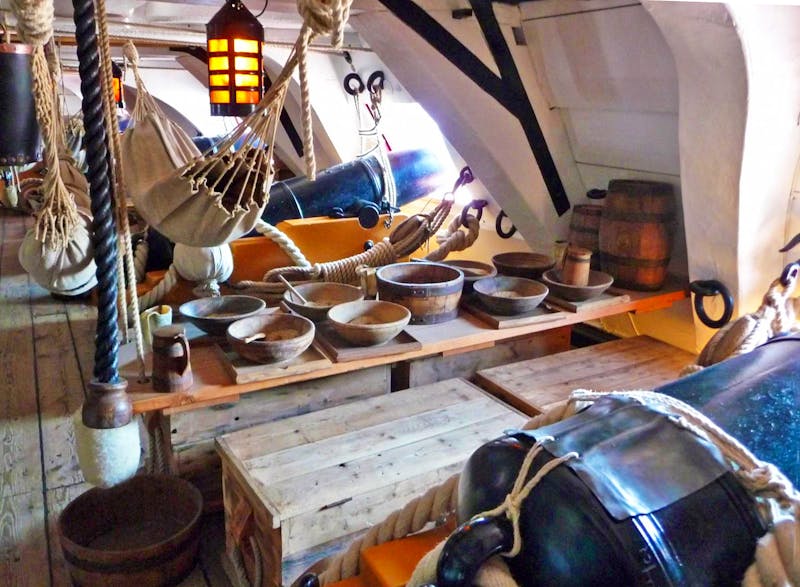Museumsschiffe in Portsmouth - HMS Victory - ©Konrad Füssel - Eberhardt TRAVEL