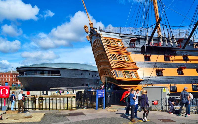 Museumsschiffe in Portsmouth - HMS Victory - ©Konrad Füssel - Eberhardt TRAVEL