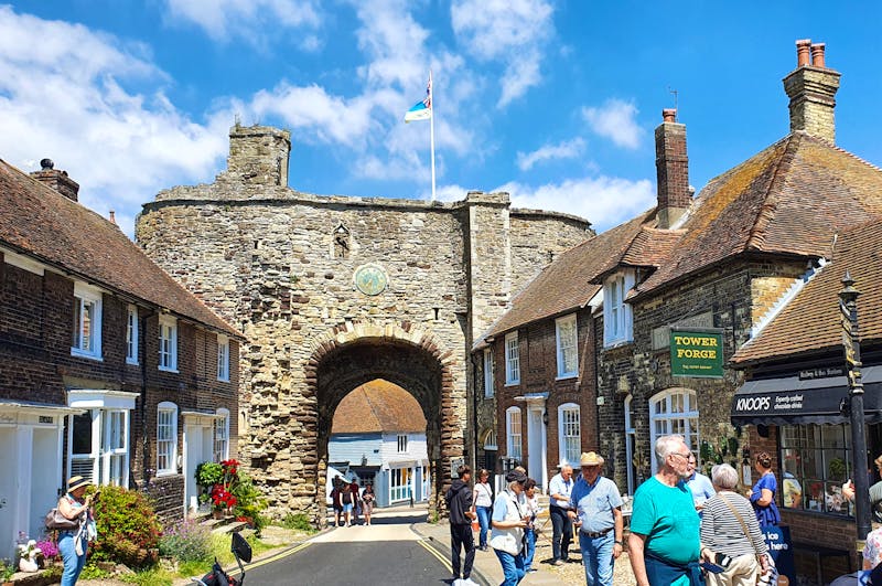 Rye Landsgate das einzig erhaltene Stadttor aus dem Jahr 1329 - ©Marlies Thrum - Eberhardt TRAVEL