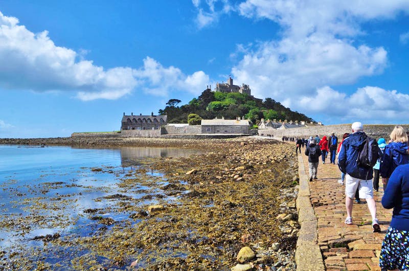 Fußweg zum Klosterberg St. Michael's Mount in Südengland - ©Martin Büchner - Eberhardt TRAVEL