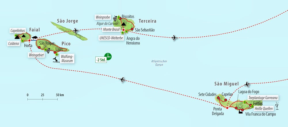 Reisekarte – © Eberhardt TRAVEL
