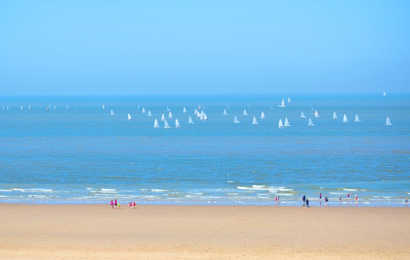 Strand von Ostende an der Nordsee - Belgien - ©Arnaud - stock.adobe.com