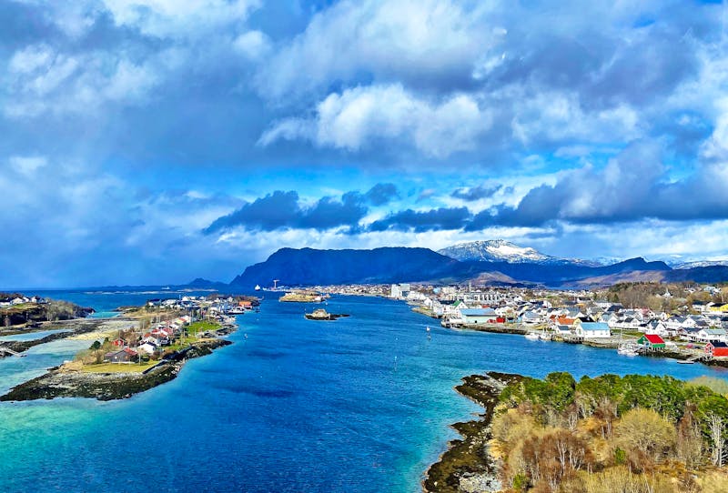 Hafenstadt Brønnøysund in Norwegen - ©Christin Kuschka - Eberhardt TRAVEL