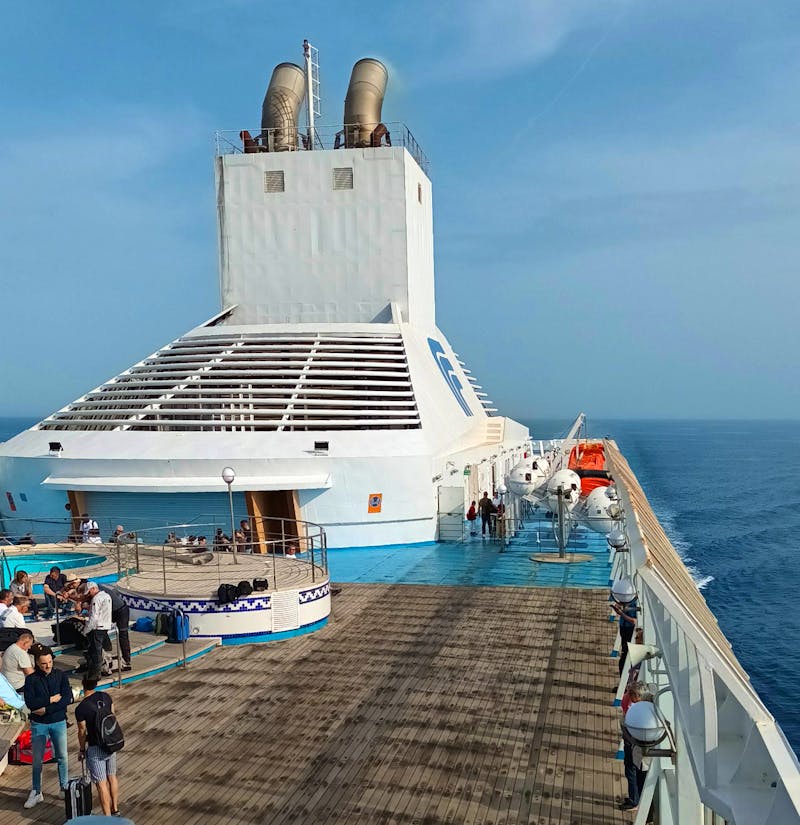 GNV Fähre zwischen Genua und Palermo - ©Martin Büchner - Eberhardt TRAVEL