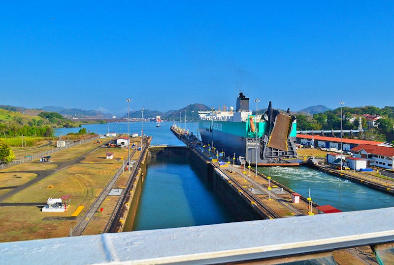 Schleusen am Panama-Kanal - &copy;Laura Wonneberger - Eberhardt TRAVEL