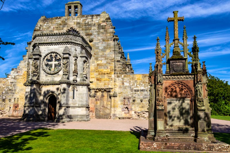 Rosslyn Chapel in Edinburgh, Schottland - ©Alexandre Fagundes/Wirestock Cre