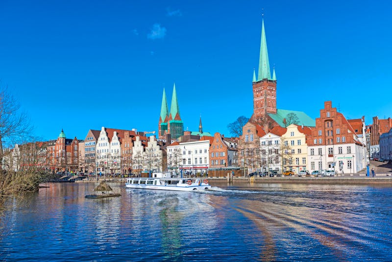 Blick auf die Altstadt von Lübeck - ©Andre Leisner - stock.adobe.com