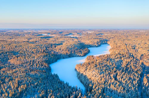Winterliche Landschaft in Finnland &ndash; &copy; M.V.schiuma - stock.adobe.com