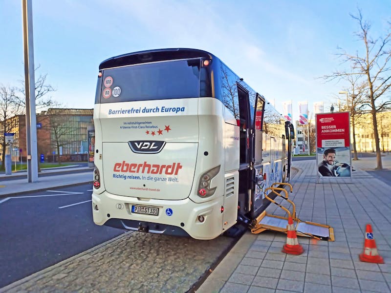barrierefreier Eberhardt-Reisebus - ©Eberhardt TRAVEL - Jan Tuzar