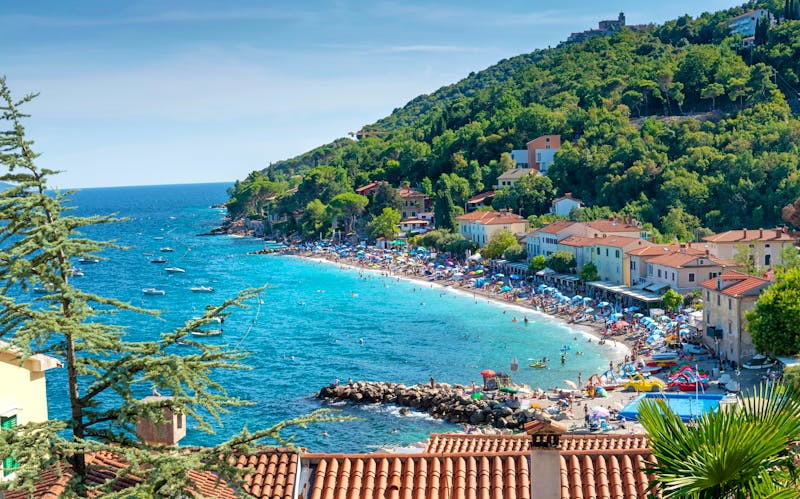 Moscenice Draga an der Kvarner Bucht - ©Stefan - stock.adobe.com