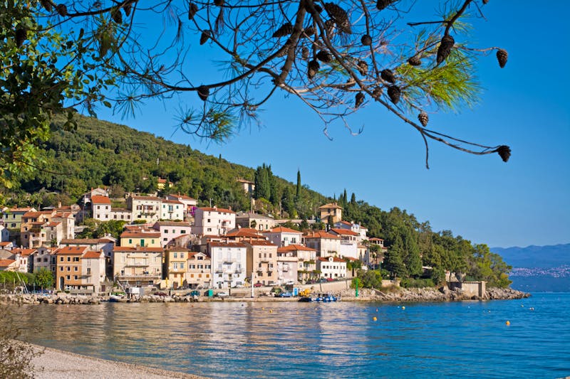 Moscenice Draga an der Kvarner Bucht - ©darioracane - stock.adobe.com