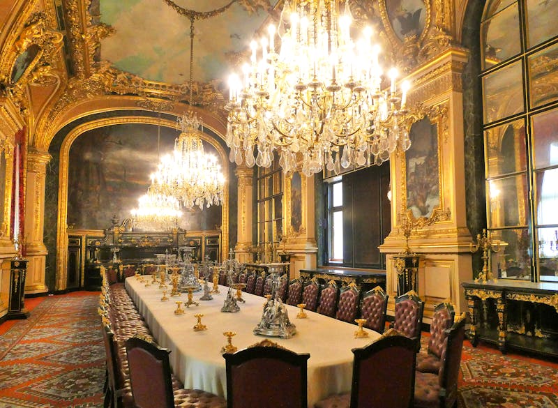 im Louvre - hier speiste Napoleon III mit seinen Gästen - ©Gina Egenolf - Eberhardt TRAVEL