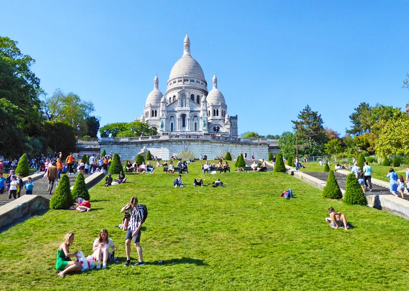 Spaziergang auf dem Montmartre - Sacre Coeur - ©Gabriele Sauer - Eberhardt TRAVEL
