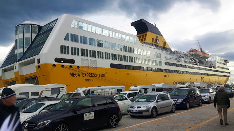 Hafen von Livorno - Fähre 