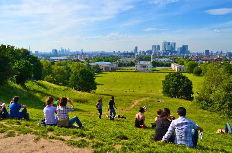 Blick von Greenwich nach London - ©Konrad Füssel - Eberhardt TRAVEL