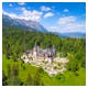 Schloss Peles im Bucegi-Gebirge – © Dragoș Asaftei - stock.adobe.com