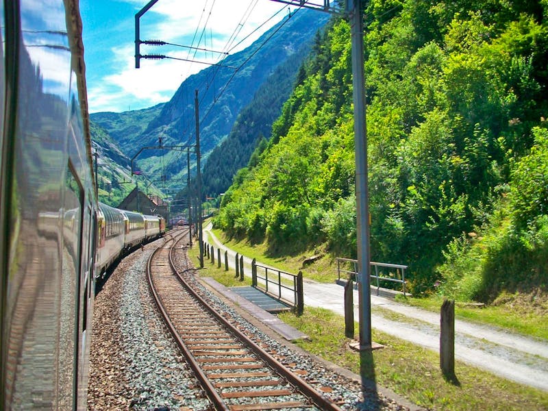 Zugfahrt mit dem Gotthard-Panorama-Express  - ©Steffen Mucke - Eberhardt TRAVEL