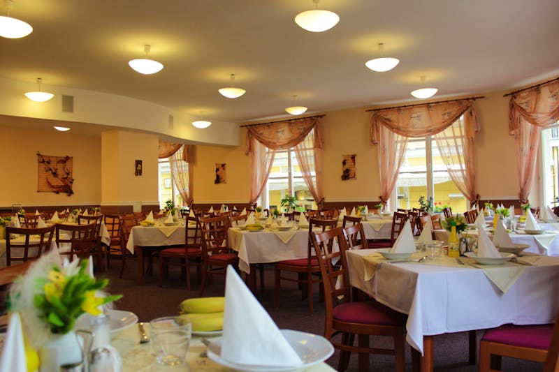 Franzensbad - Kurhotel Palace 1 - Speisesaal – ©Kurhotel Palace 1 Franzensbad