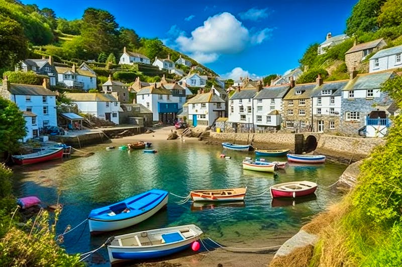 Fischerdorf Polperro - ©Creative Digital Art - stock.adobe.com