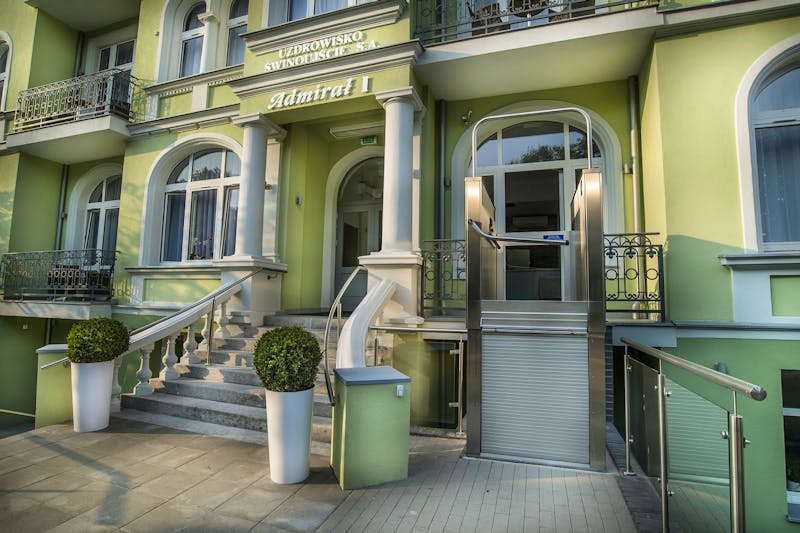 barrierefreier Zugang im Hotel Admiral – ©IdeaSpa
