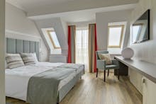 Zimmerbeispiel Doppelzimmer im Hotel Drei Inseln – © IdeaSpa