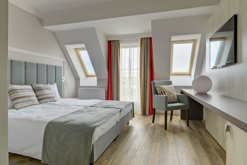 Hotel Drei Inseln (Trzy Wyspy) in Swinemünde - Zimmerbeispiel Doppelzimmer im Hotel Drei Inseln – ©IdeaSpa