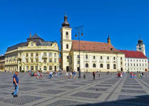 Altstadt von Sibiu in Rumänien &ndash; &copy; Julian Bartsch - Eberhardt TRAVEL