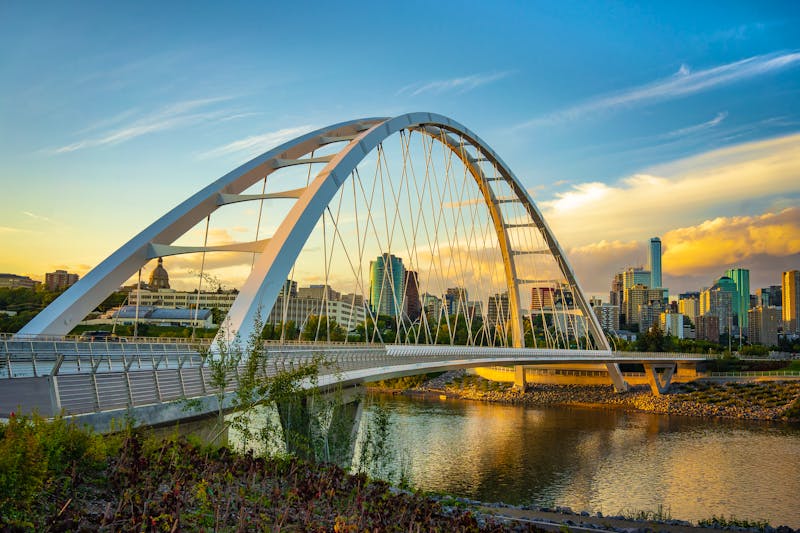 Hängebrücke über den North Saskatchewan River in Edmonton - ©Anthony - stock.adobe.com
