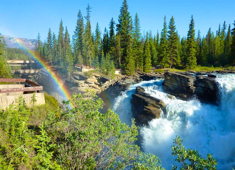 Athabasca-Wasserfälle - ©Dr. Uwe Lorenz - Eberhardt TRAVEL