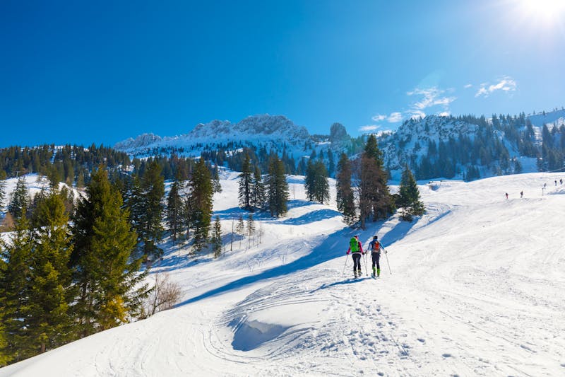 Skigebiet an der Kampenwand - ©Jochen Netzker - stock.adobe.com
