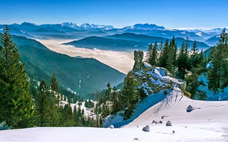 Blick von der Kampenwand in die Chiemgauer Alpen - ©Stefan - stock.adobe.com