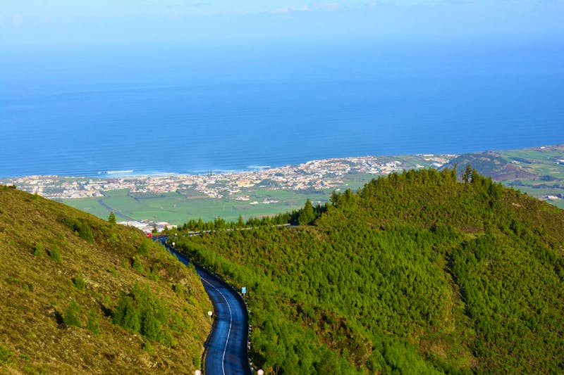 Blick vom Feuersee Lagoa do Fogo, Sao Miguel - Azoren - ©Franziska Barthel (Eberhardt TRAVEL)