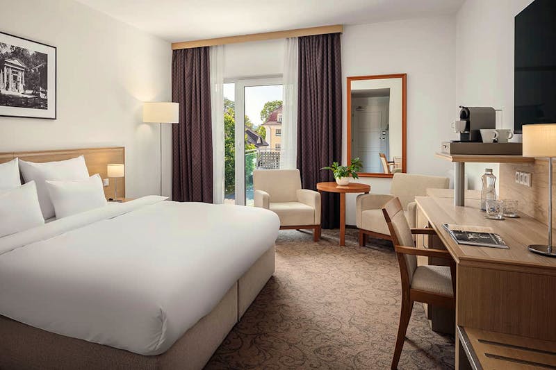 Franzensbad - Harvey Spa Hotel - Zimmerbeispiel mit Balkon – ©Harvey Spa Hotel Franzensbad