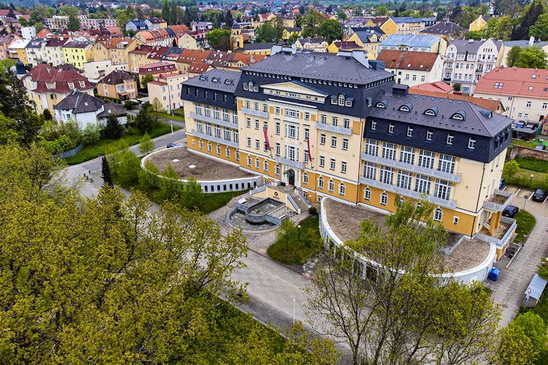 Franzensbad - Harvey Spa Hotel - Luftansicht – ©Harvey Spa Hotel Franzensbad