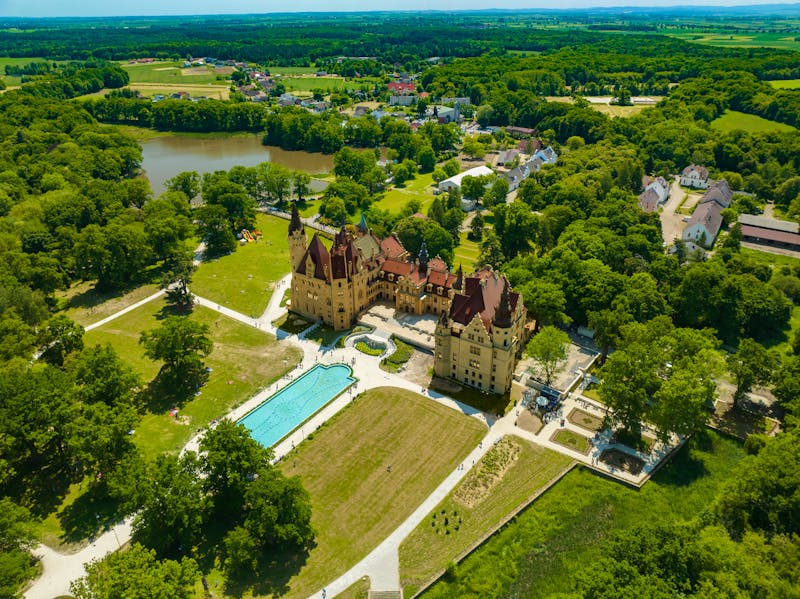Schloss Moszna in der Woiwodschaft Oppeln - ©Vladyslav Riadov - stock.adobe.com