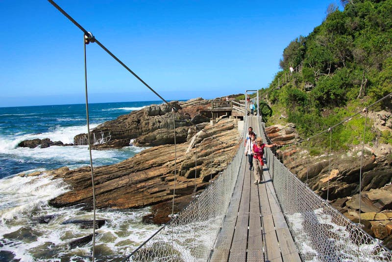 Hängebrücke im Tsitsikamma-Nationalpark - ©Kristin Weigel - Eberhardt TRAVEL