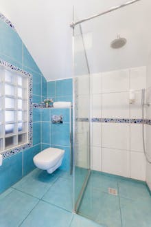 Badezimmer Appartement Villa Herkules – © Villa Herkules