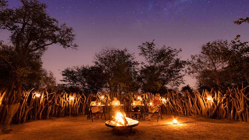 Simbavati Waterside Lodge in Südafrika - Boma - ©Simbavati Waterside Lodge 