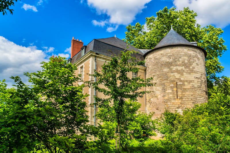 Tours im Loire-Tal - Chateau de Tours aus dem 11. Jahrhundert - ©dbrnjhrj - stock.adobe.com