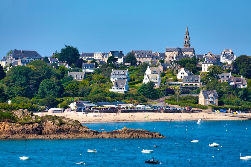 Carantec - Kélenn-Bucht, Pointe du Penquer und Altstadt - ©BreizhAtao - stock.adobe.com